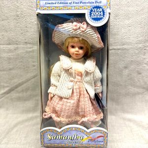 Samantha Collection by Hollylane 2004 ed. Porcelain Doll preowned